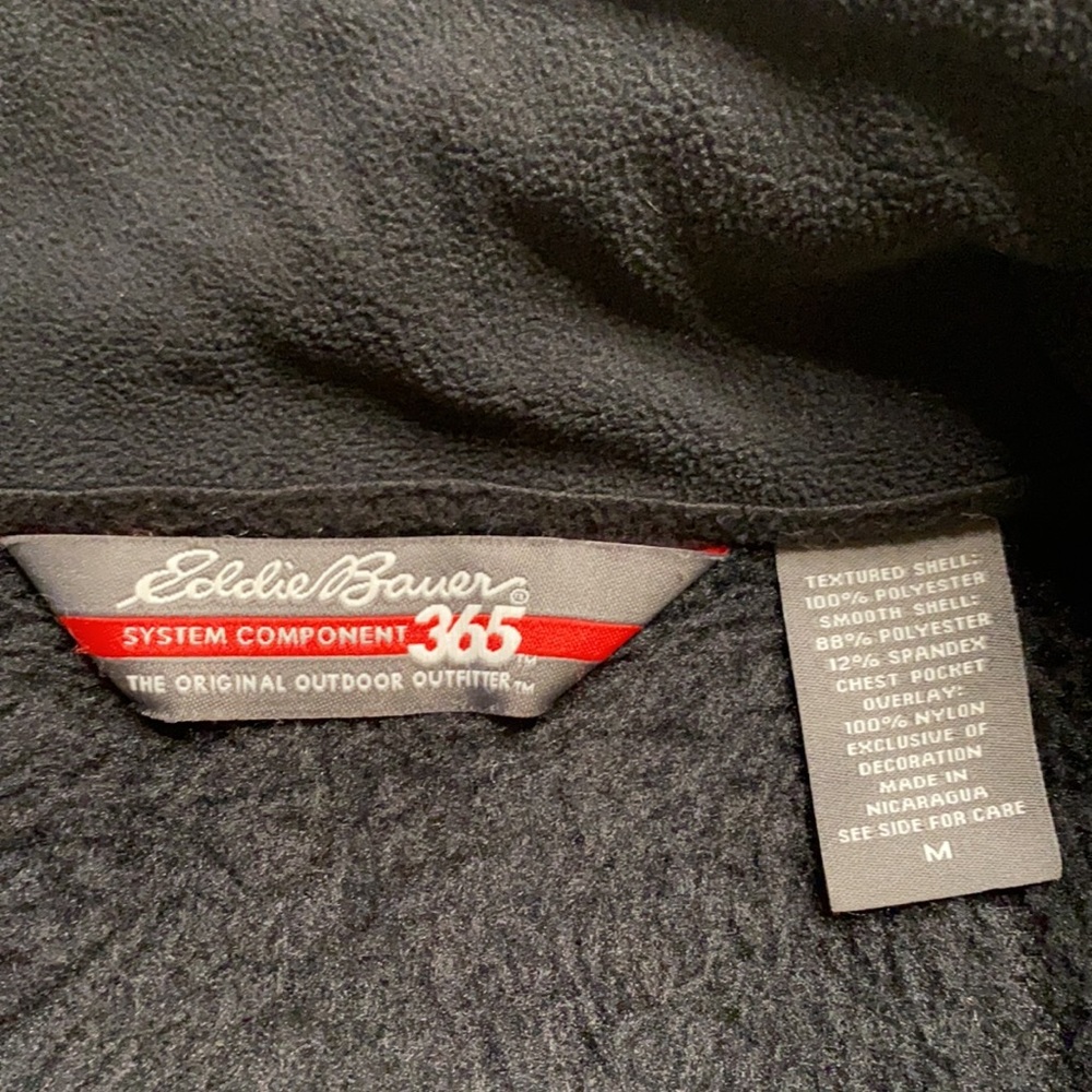 Eddie Bauer, 365 Men’s Fleece Zip up Jacket - Picture 4 of 6